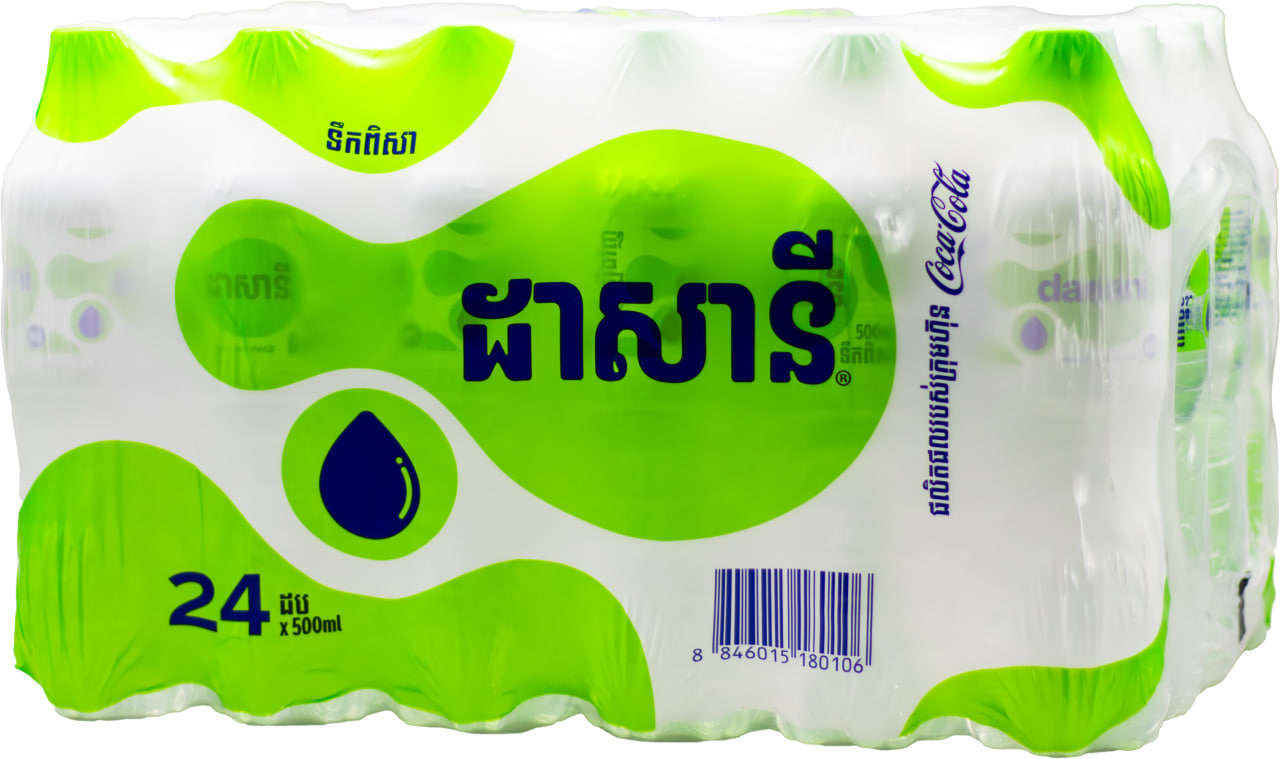 ទឹកបរិសុទ្ធដាសានី ​500ML 1X24