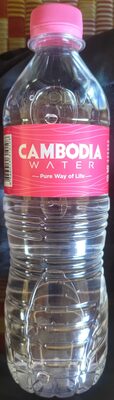 ទឹកសុទ្ធ CAMBODIA WATER 500ml (24 ដប/កេស)