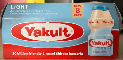 ភេសជ្ជៈ YAKULT LIGHT (8 ដប)