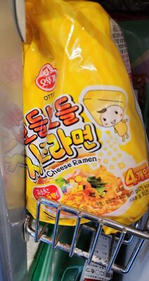 មី OTTOGI CHEESE RAMEN (4 កញ្ចប់/ថង់)
