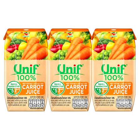 ទឹកផ្លែឈើUnif Mixed Carrot 1L*3