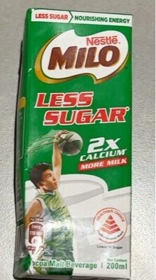 ភេសជ្ជៈ MILO ស្ករតិច 200ml (24 ប្រអប់/កេស)
