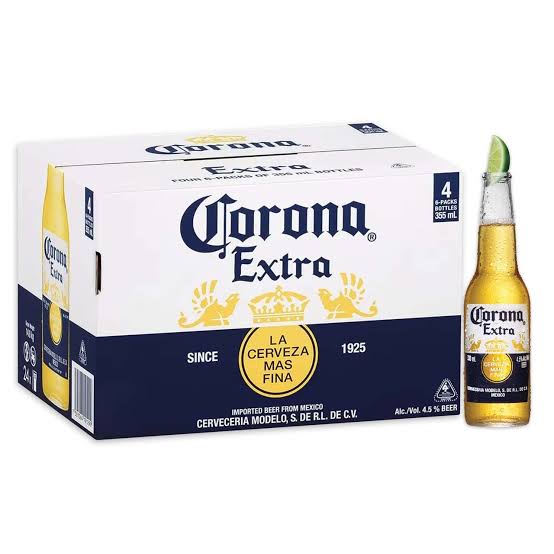 ស្រាបៀរ Corona Extra មួយកេស