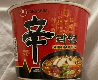 មីចាន NONGSHIM SHIN RAMYUN 114g (16 ចាន/កេស)