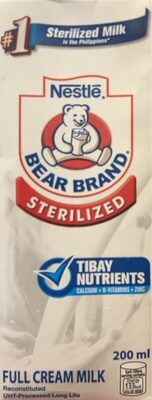 ទឹកដោះគោ BEAR BRAND 200ml (24 ប្រអប់/កេស)
