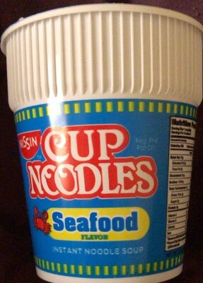 មីកែវ NISSIN CUP NOODLES គ្រឿងសមុទ្រ (24 កែវ/កេស)