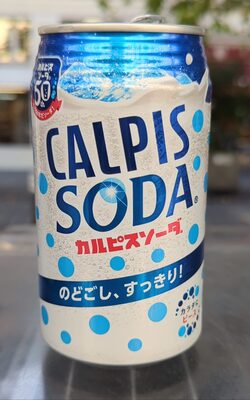 ភេសជ្ជៈ CALPIS SODA កំប៉ុង (24 កំប៉ុង/កេស)