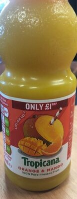 ទឹកក្រូចស្វាយ TROPICANA ដប (12 ដប/កេស)