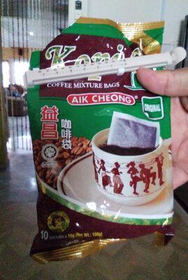 កាហ្វេ AIK CHEONG KOPI-O (10 កញ្ចប់)