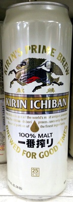 ស្រាបៀរ KIRIN ICHIBAN កំប៉ុងធំ (24 កំប៉ុង/កេស)