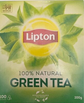 តែបៃតង LIPTON 100 កញ្ចប់ 200g