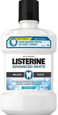 ទឹកខ្ពុរមាត់ LISTERINE ADVANCED WHITE