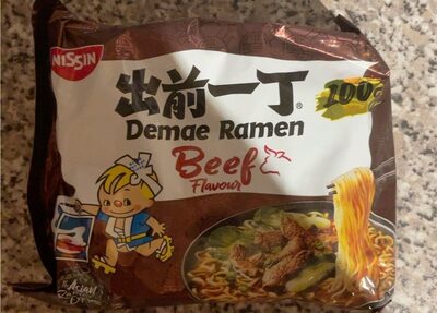 មី NISSIN DEMAE RAMEN សាច់គោ 100g (30 កញ្ចប់/កេស)